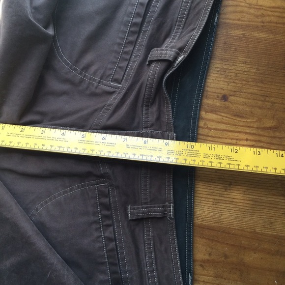 Kuhl‎ Pants Womens 10 Brown Hiking Camp Climb Gorpcore Outdoor Casual Knee - Picture 10 of 13